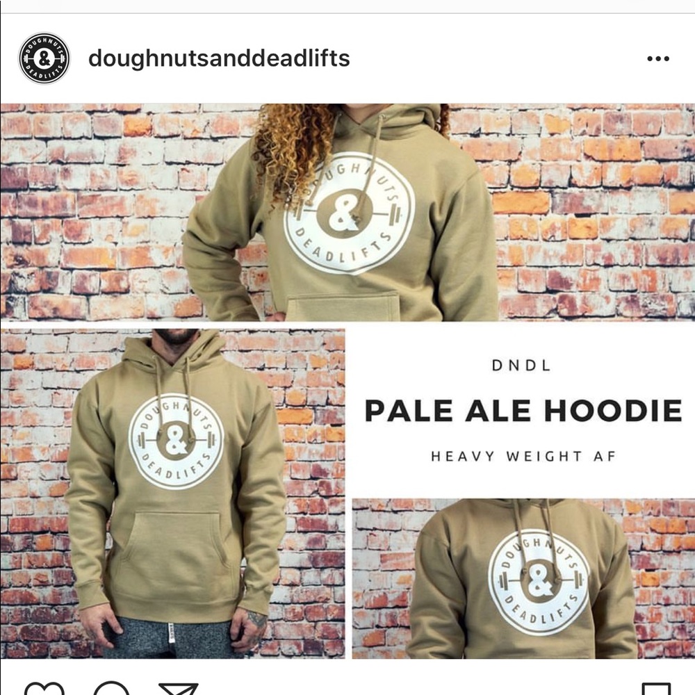 Doughnuts and Deadlifts hoodie
